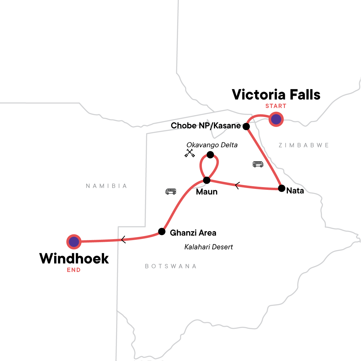Delta & Falls Westbound: Natural Wonders & Wildlife