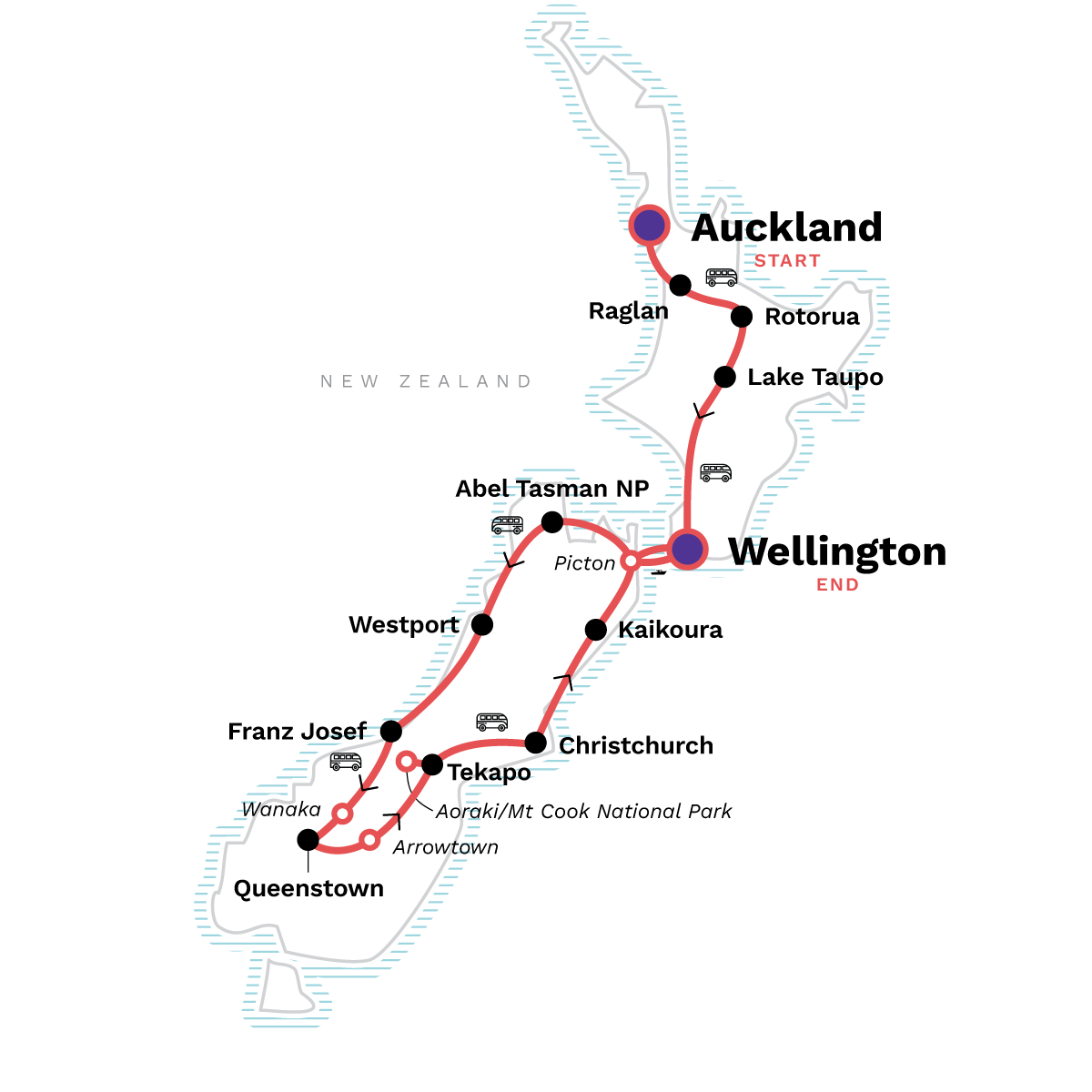 New Zealand: Wild Coasts & Alpine Climbs