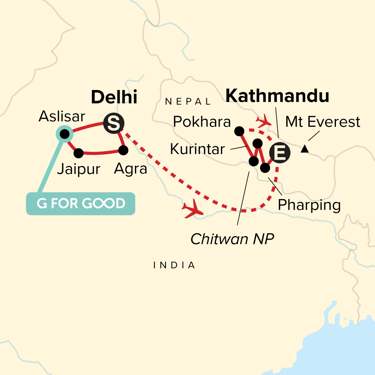 Journeys: Explore India & Nepal