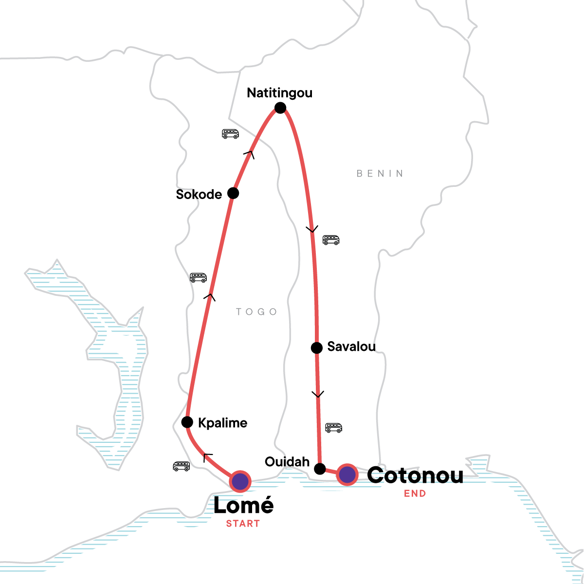 Togo and Benin: Local Markets, Koutammakou and Voodoo Traditions