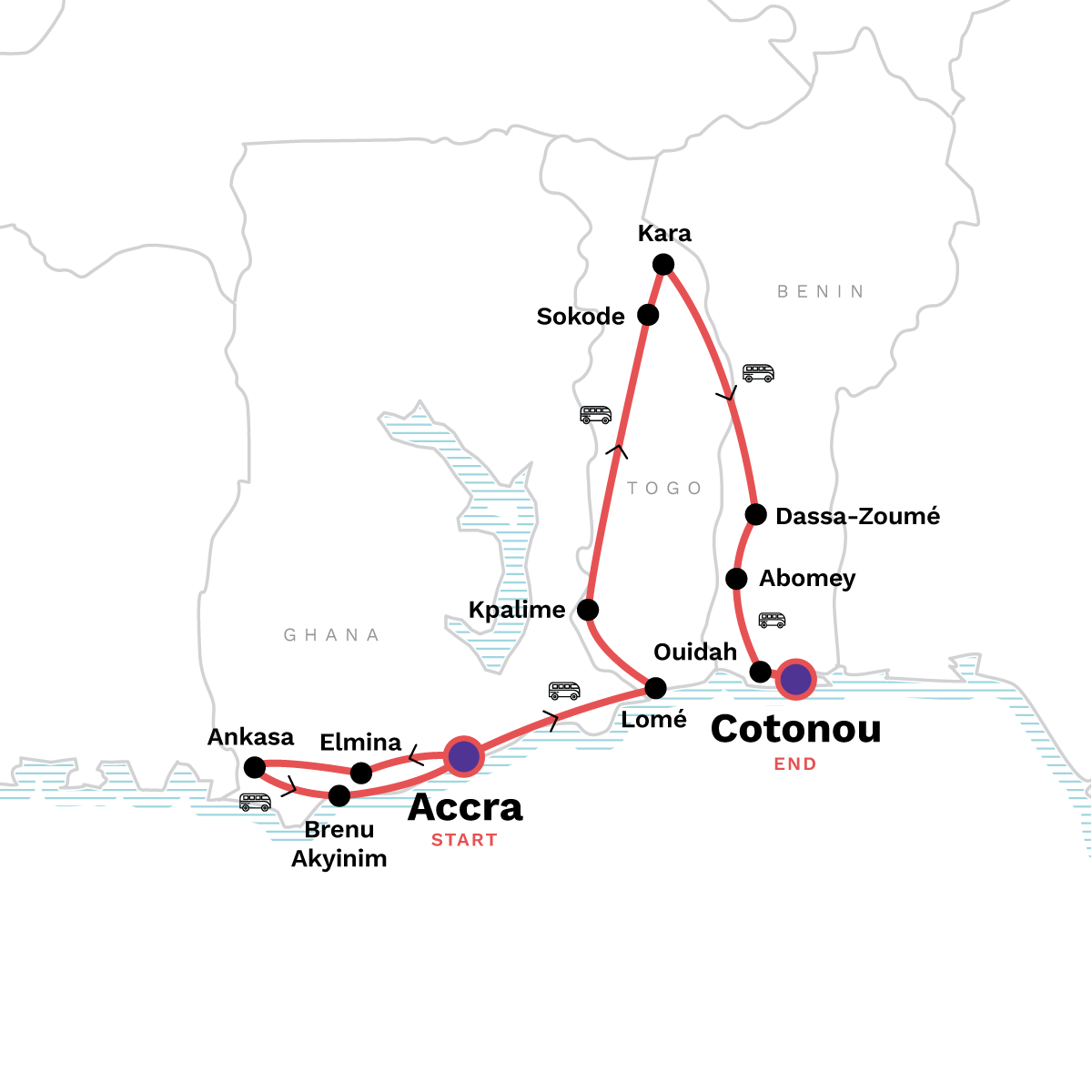 Ghana, Togo, & Benin: Castles, Coastlines and Voodoo Discoveries