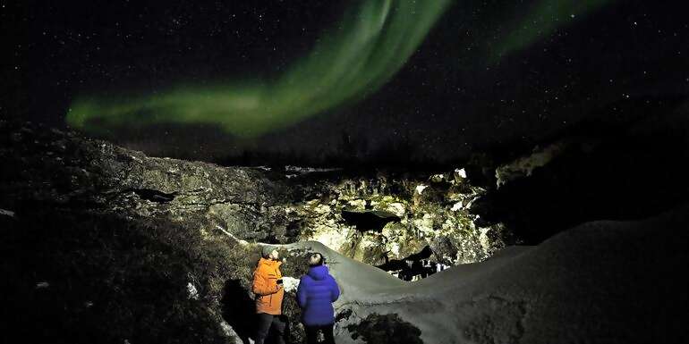 Winter in Iceland: Waterfalls & Aurora Nights