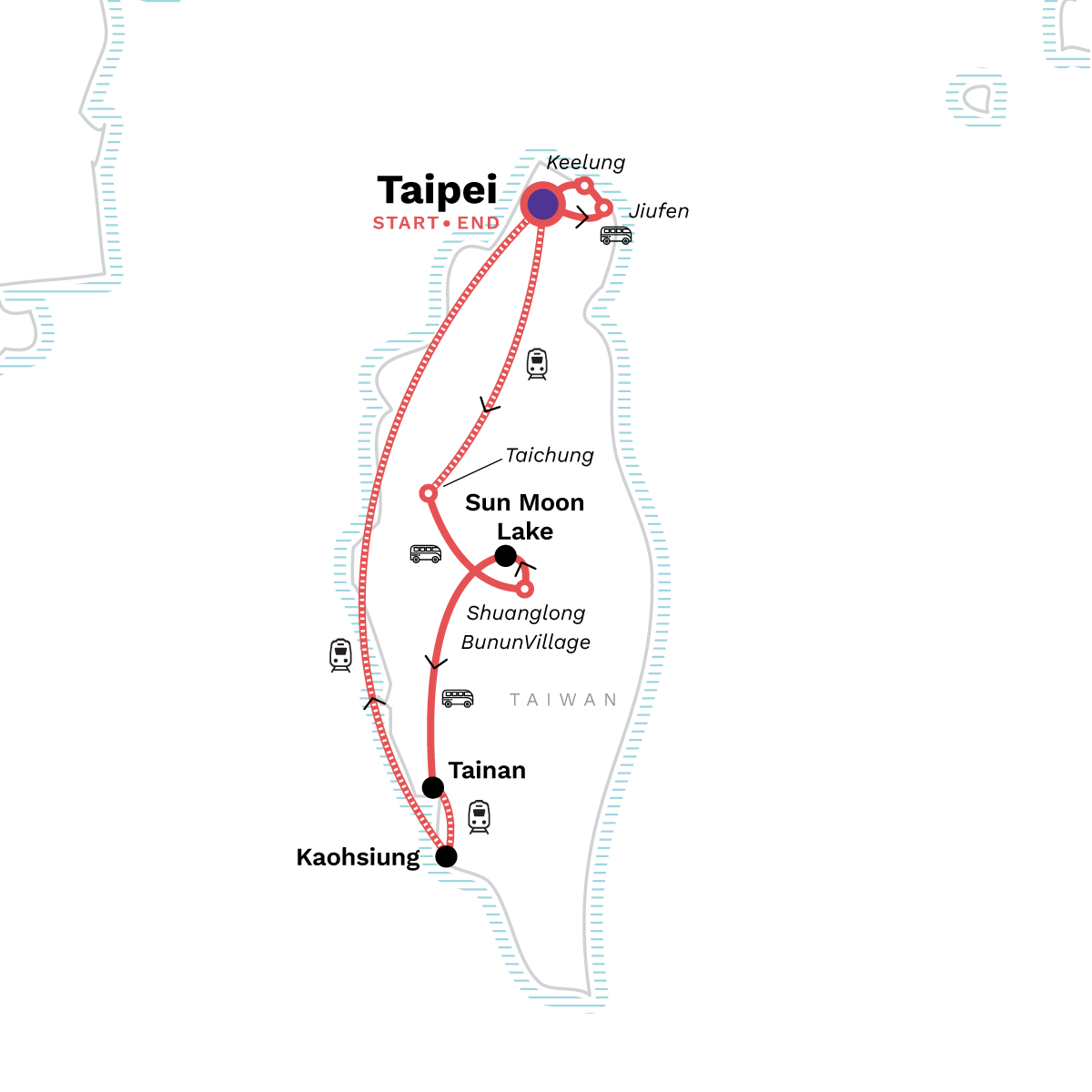 Taiwan Explorer: Lanterns, Lakes & Skyline Views