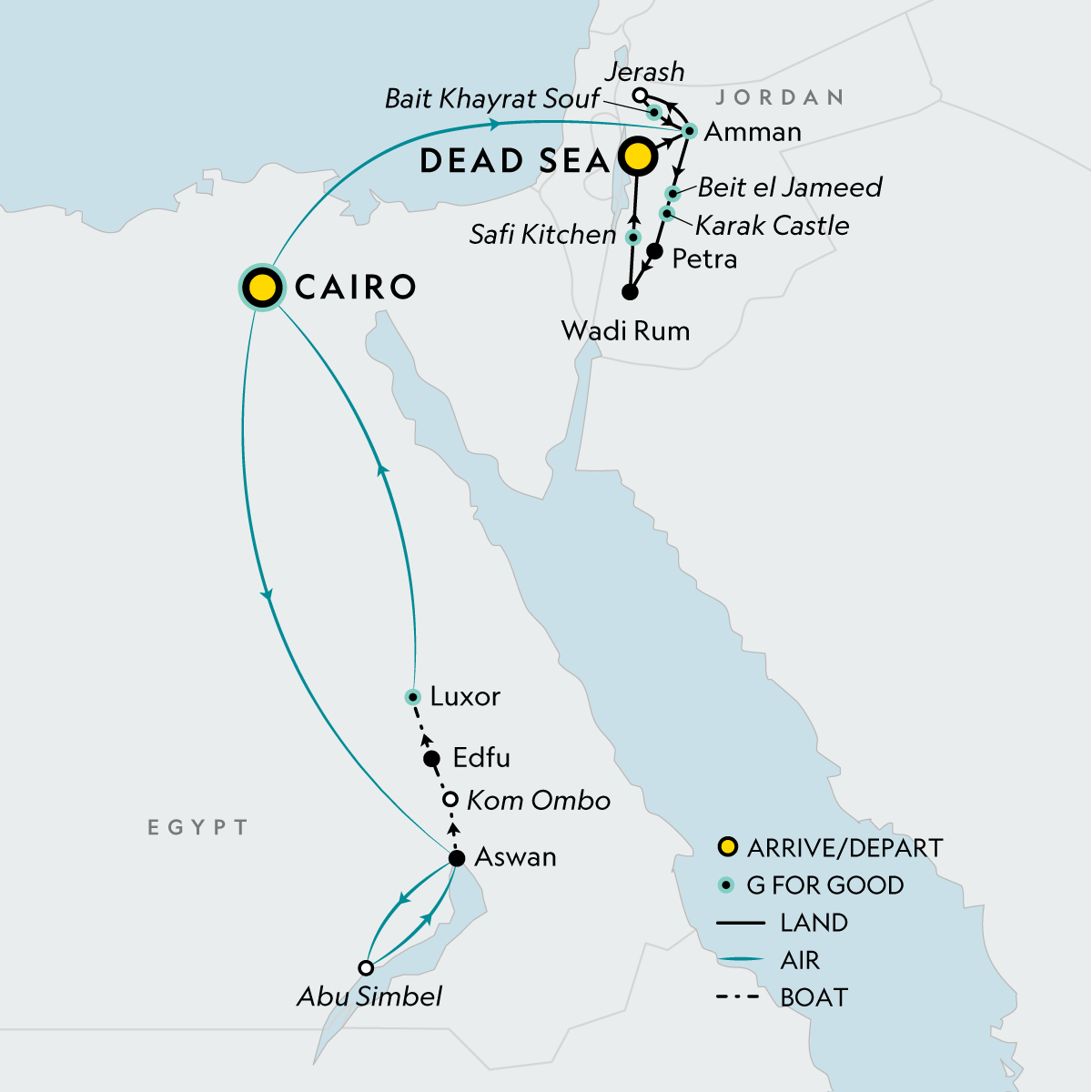 Signature: Egypt & Jordan's Ancient Wonders