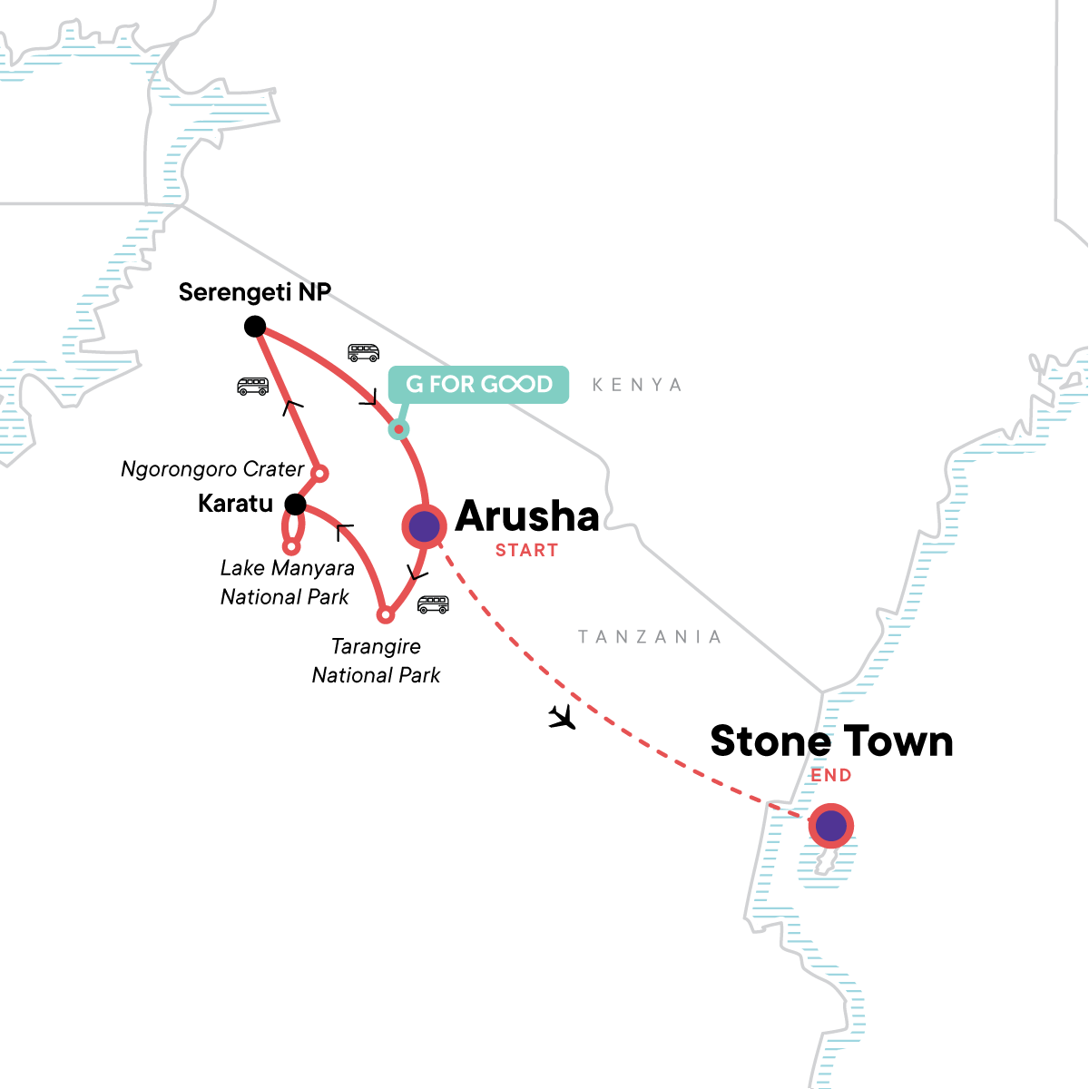 Incredible Tanzania: Serengeti to Zanzibar