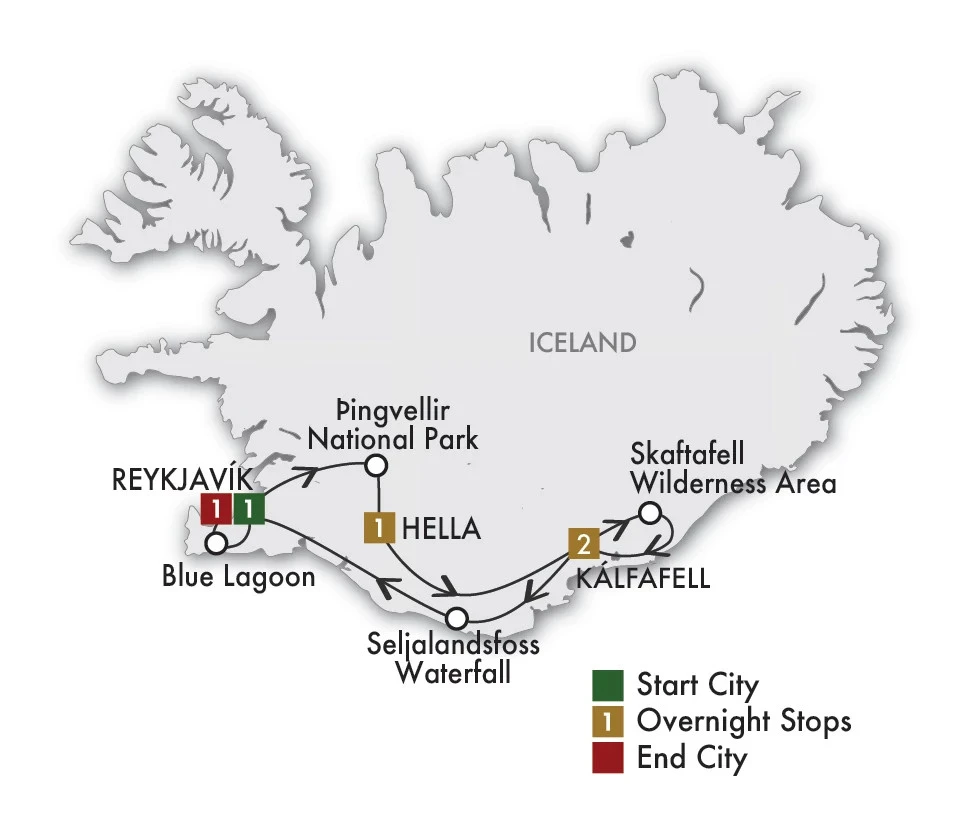 2027 Northern Lights Quest of Iceland - 6 Days/5 Nights