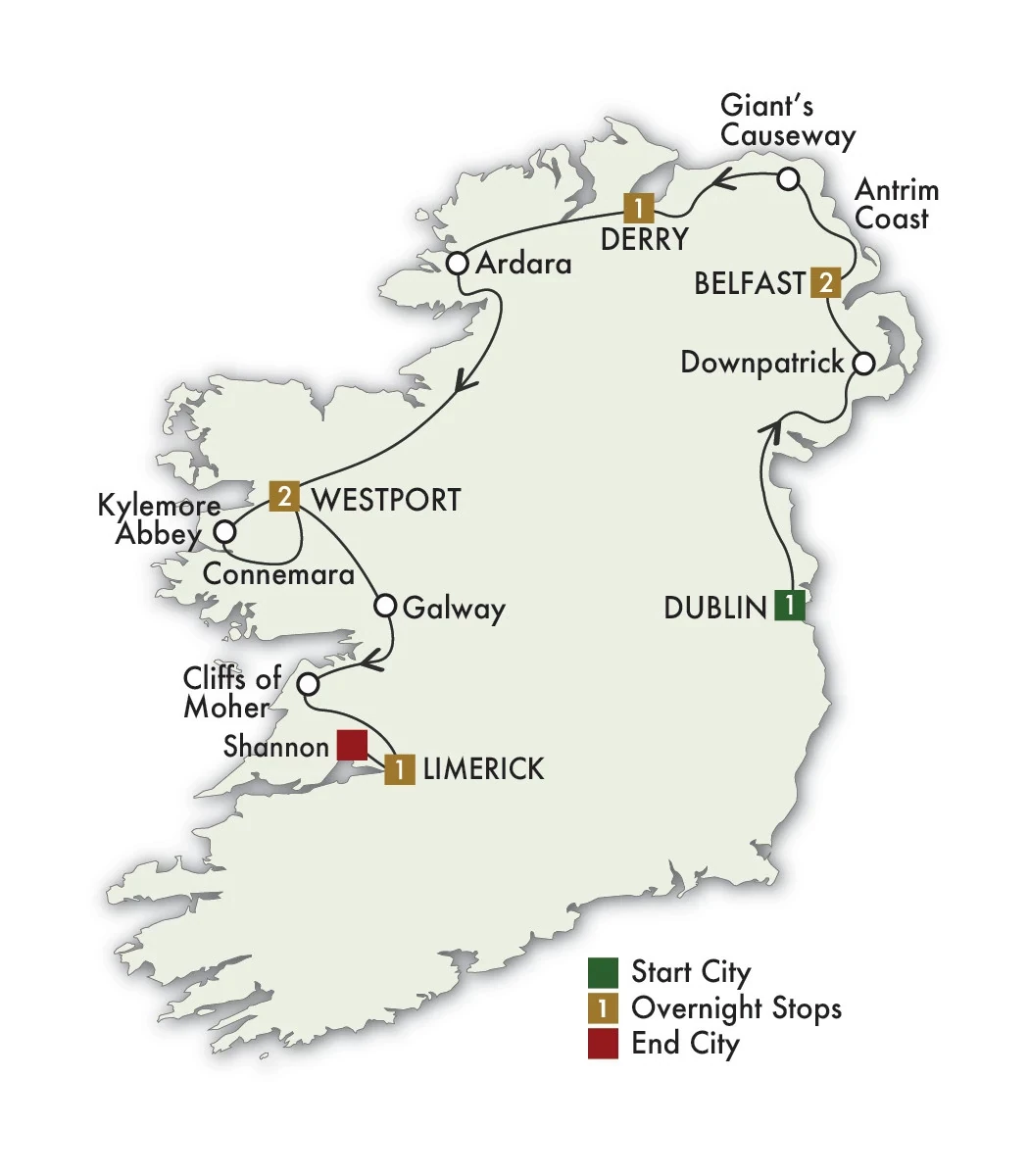 2027 Mystical Ireland - 8 Days/7 Nights