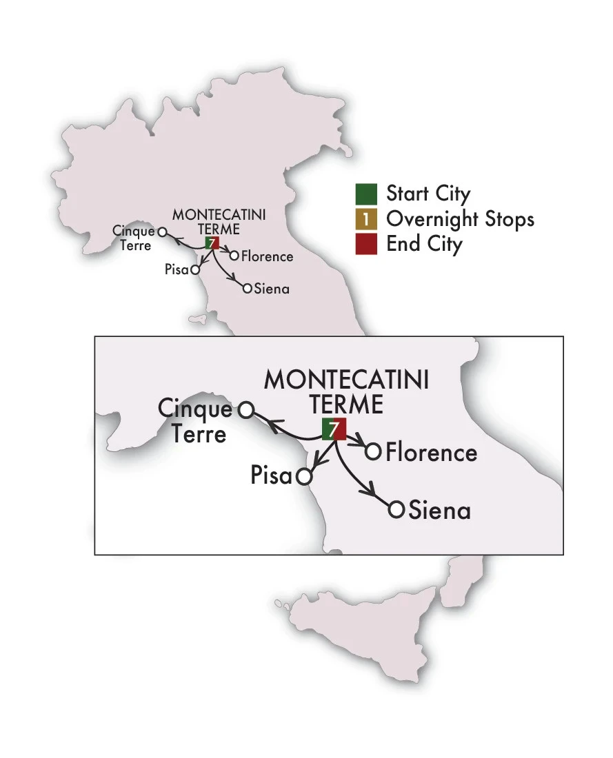 2027 Tuscan Treasures with Cinque Terre - 8 Days/7 Nights