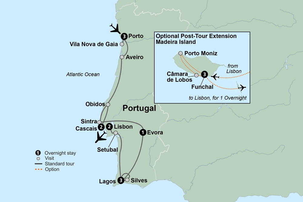 Splendid Portugal: From Porto to the Algarve