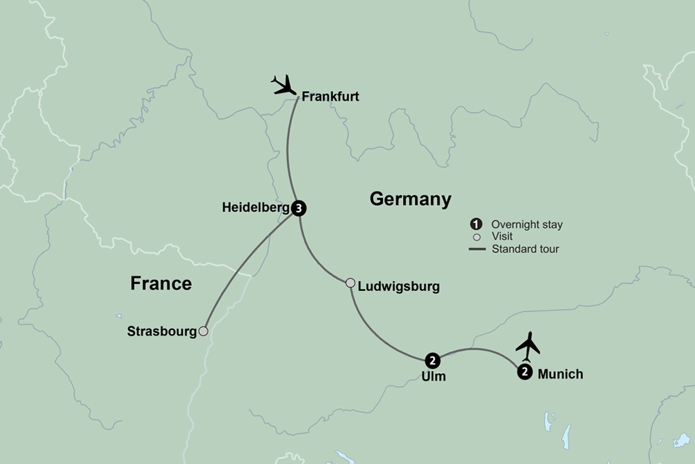 Christmas Markets and Castles of Europe with Germany and France