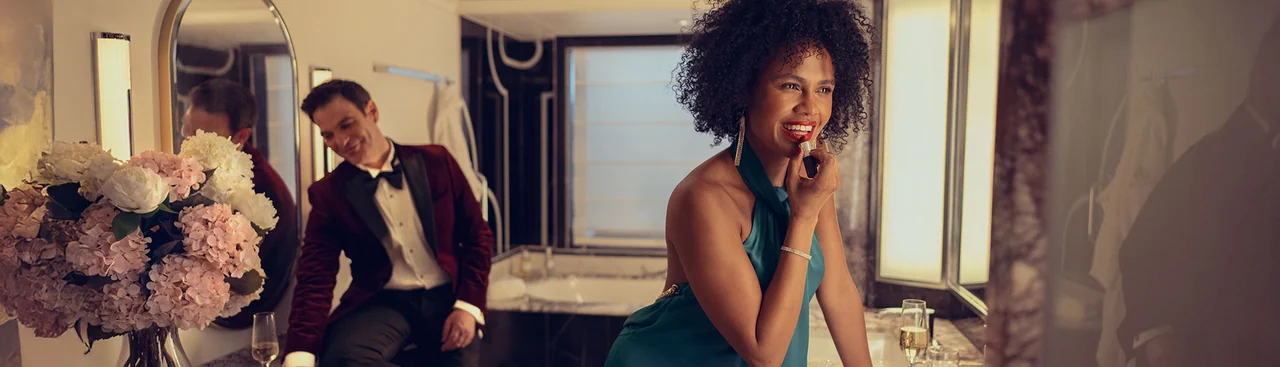 Cruising with Cunard<sup style=