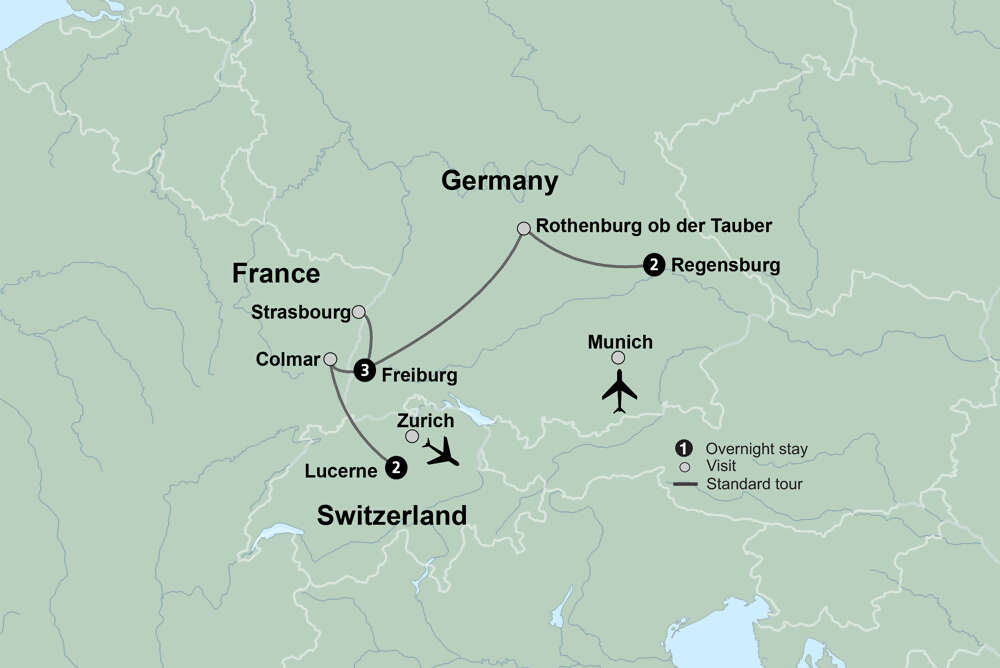 Enchanting Christmas Markets of Germany, France and Switzerland