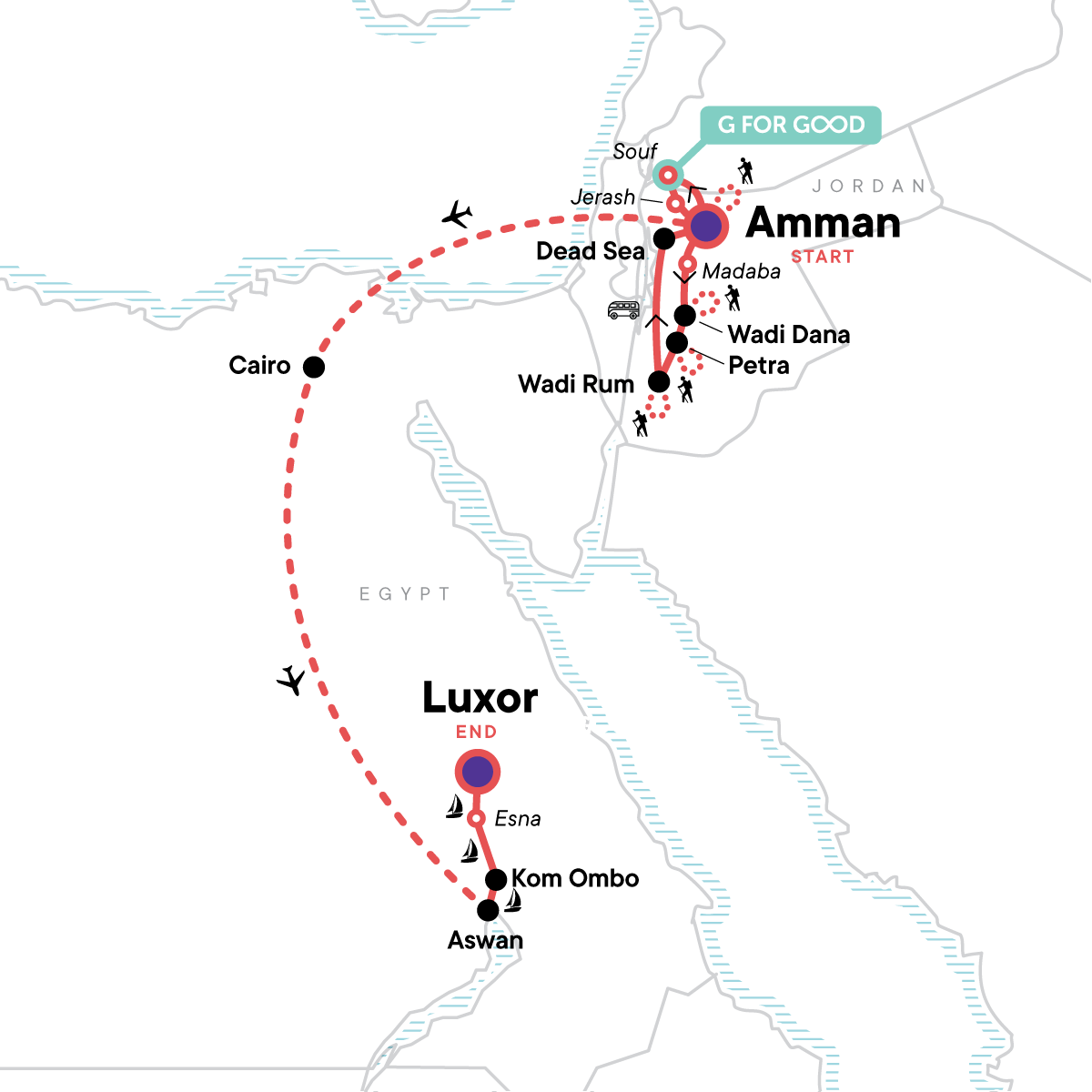 Jordan & Egypt: Desert Sands & Ancient Wonders