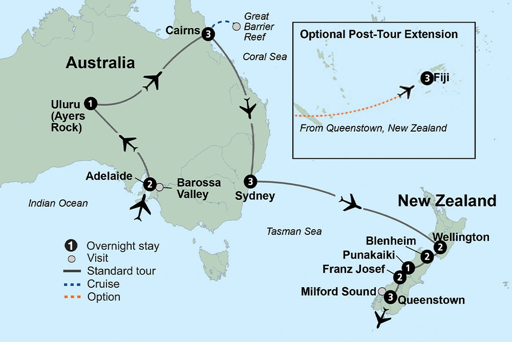 Australia and New Zealand Uncovered