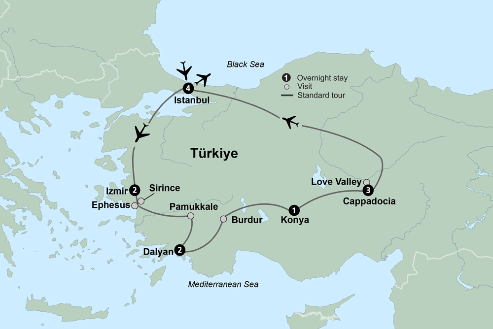 Treasures of Turkiye Istanbul, Ancient Ephesus & Cappadocia