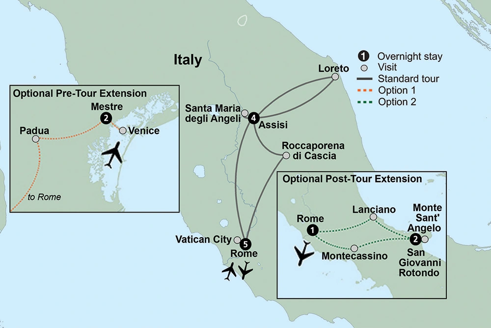 Shrines of Italy