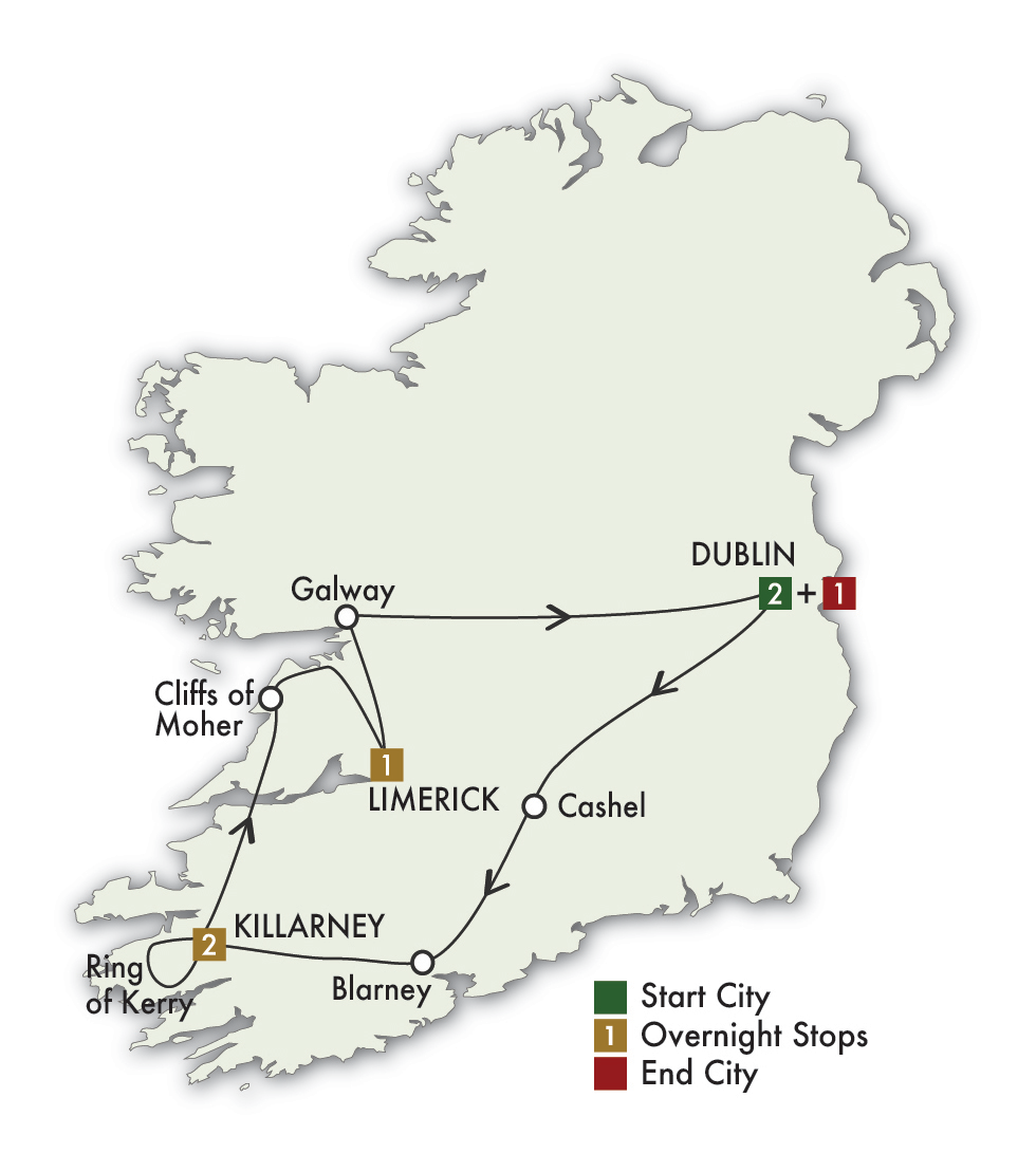 2027 Taste of Ireland Self-Drive - 7 Days/6 Nights