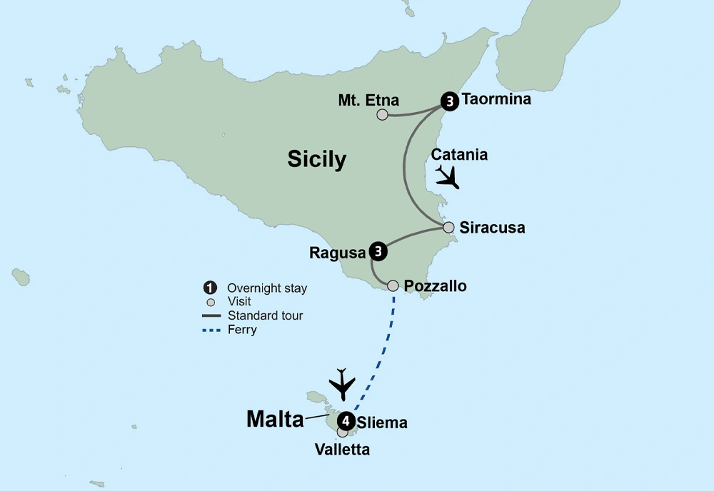 Old World Sicily & Malta