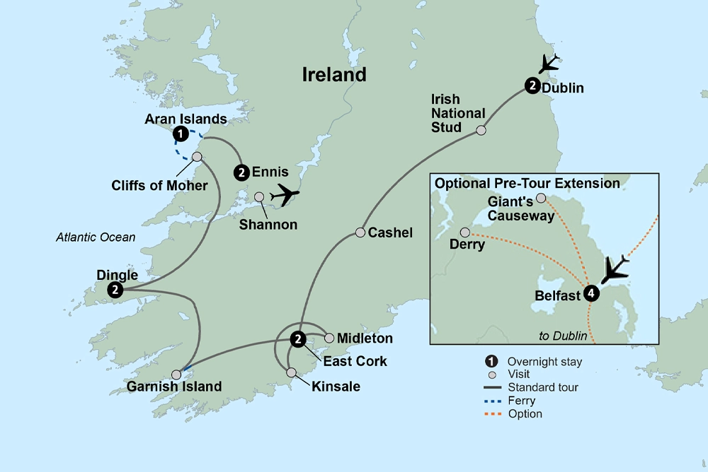Countryside of the Emerald Isle