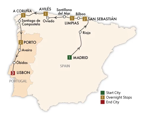 2027 Northern Spain & Portugal - 12 Days/11 Nights