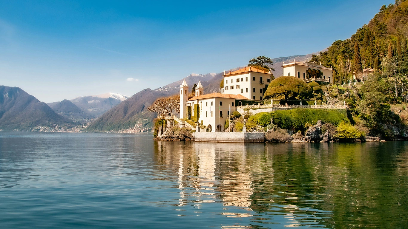 Reflections of Italy featuring Como