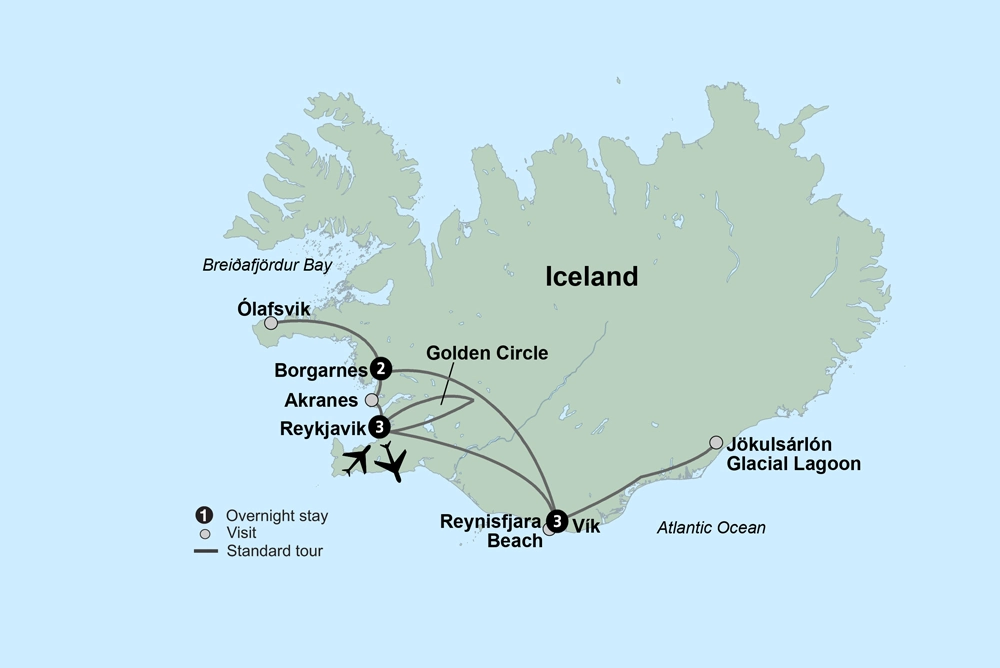 Iceland’s Midnight Sun: Glaciers, Geysers, and the Golden Circle