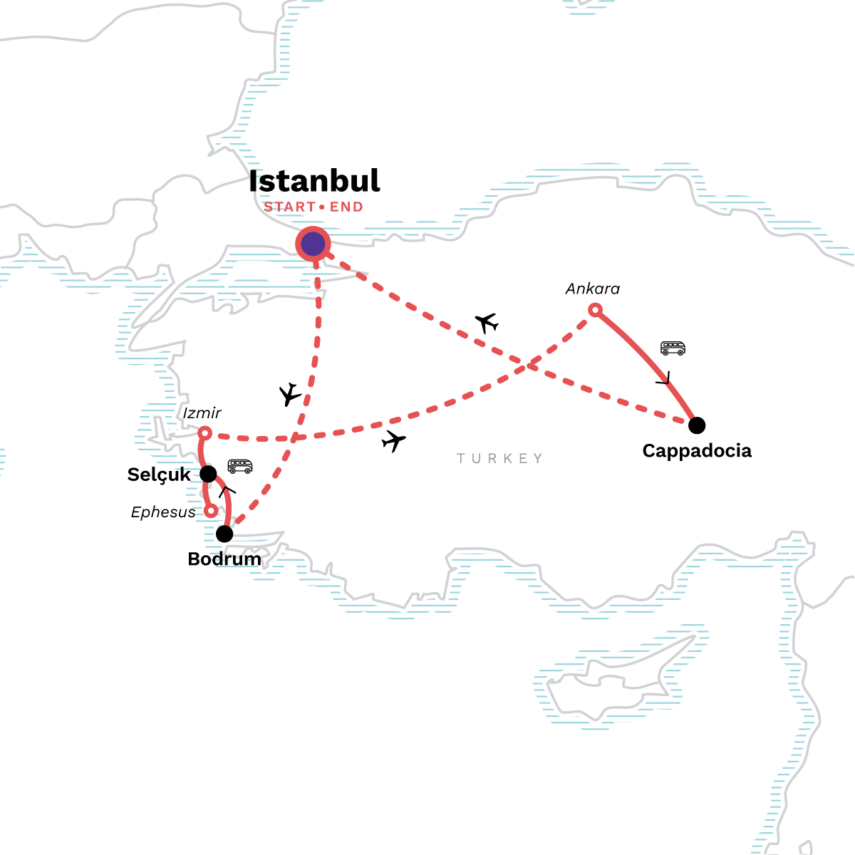 Turkey: Iconic Istanbul, Aegean Coast to Cappadocia