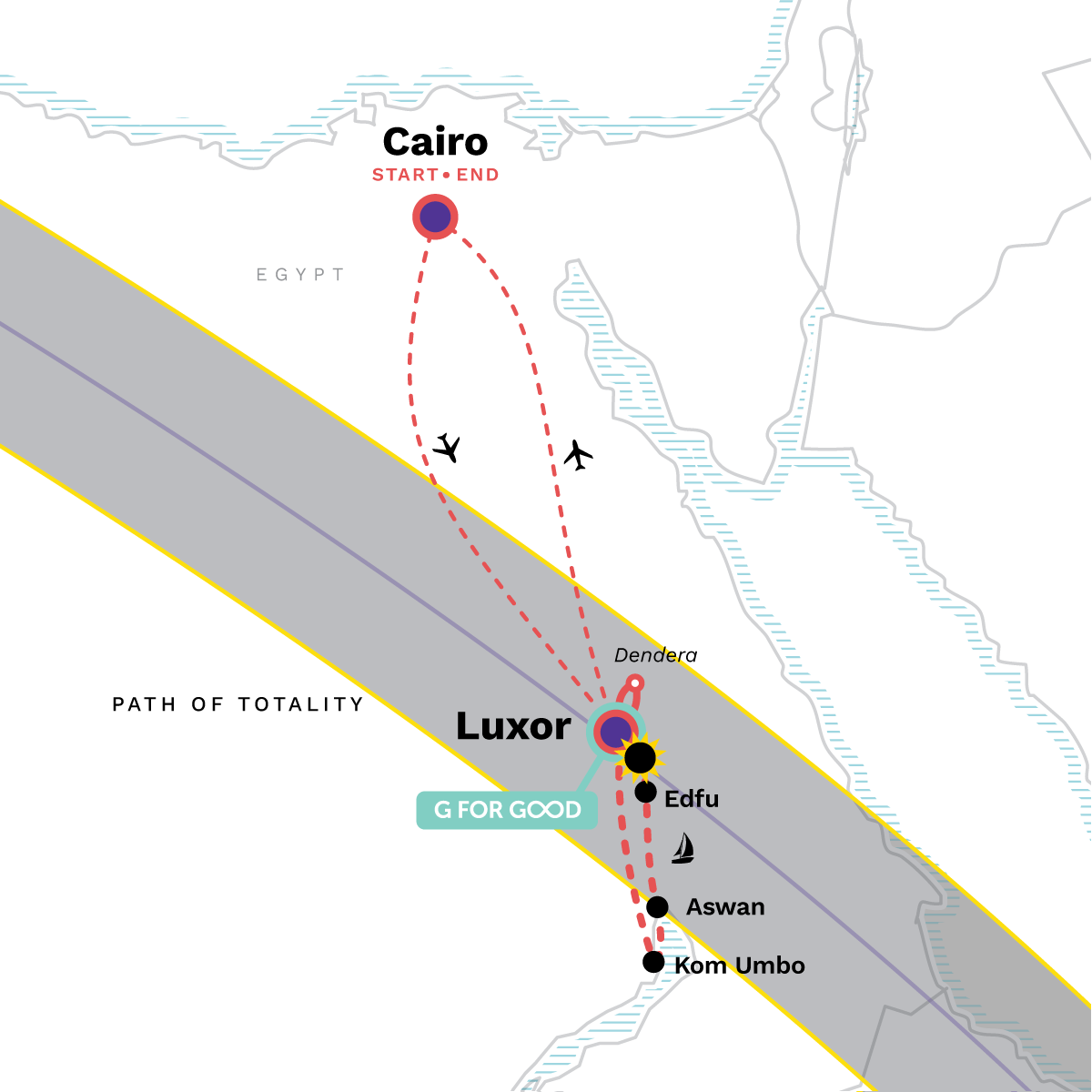Egypt Total Eclipse: Cairo, Luxor Cruise & Aswan