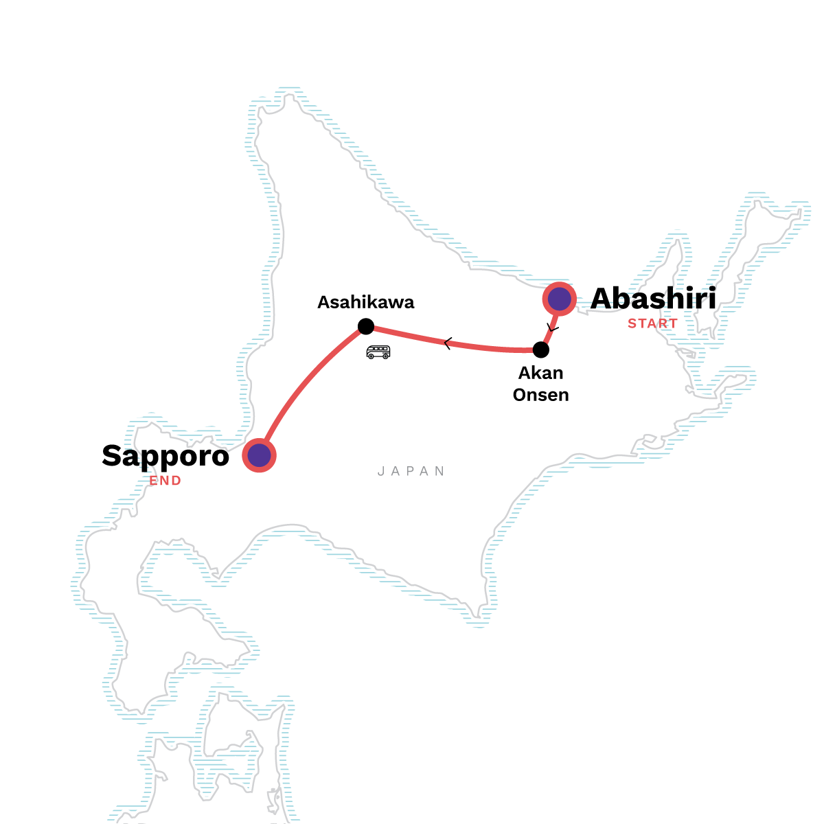 Active Japan: Hokkaido in Winter, Sea Ice to Onsens
