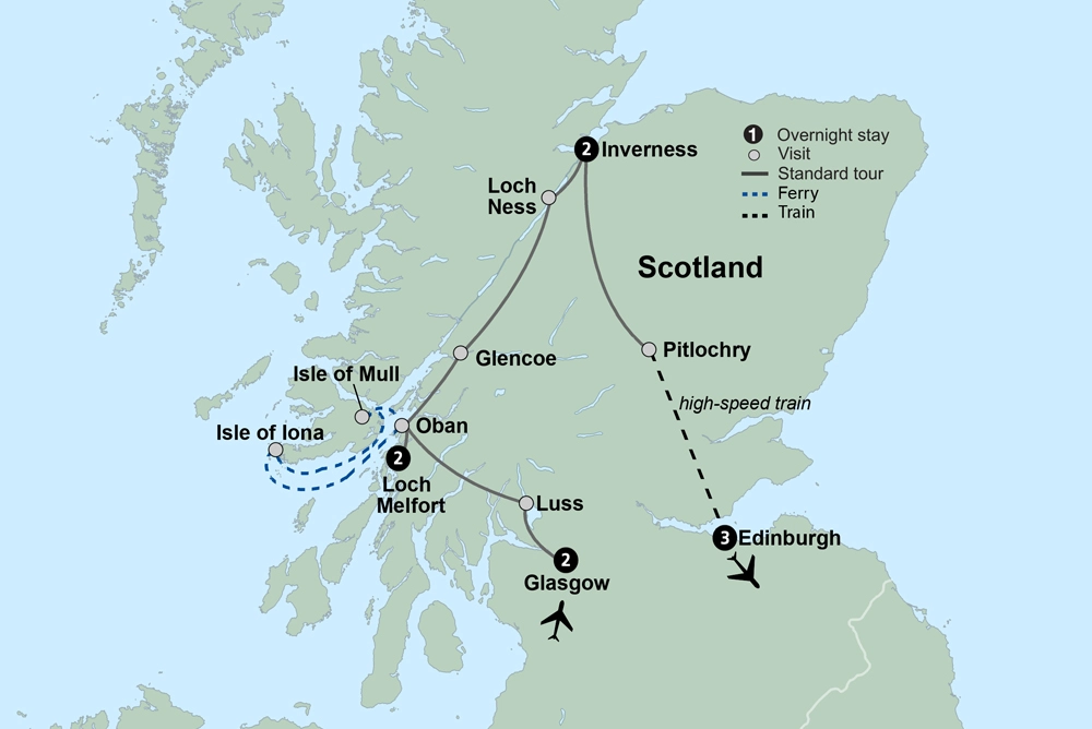 Scotland: Land of Lore & Legend featuring the Royal Edinburgh Military Tattoo