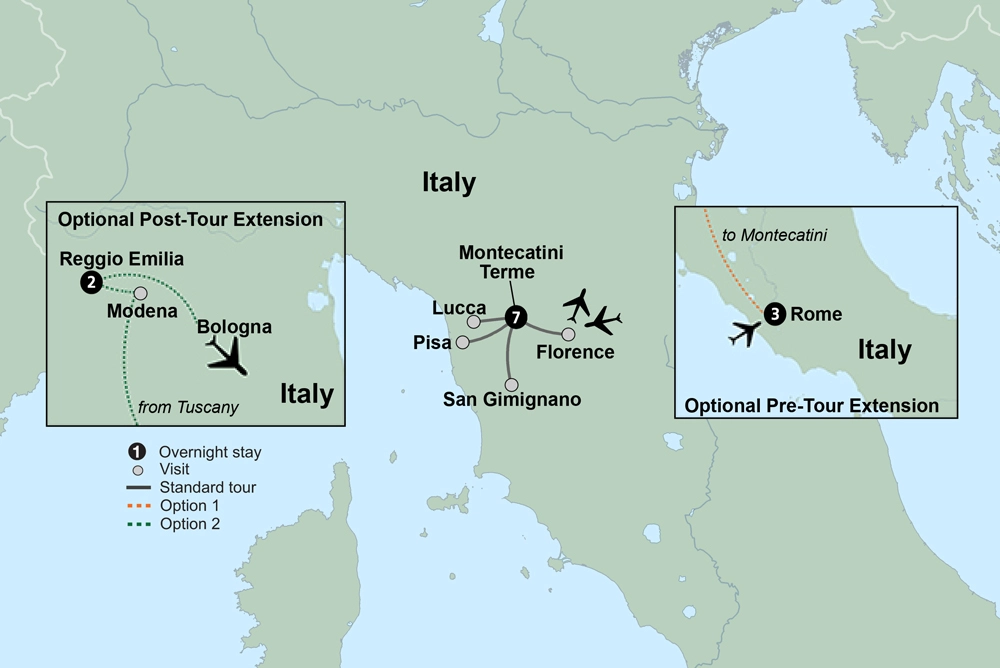 Spotlight on Tuscany