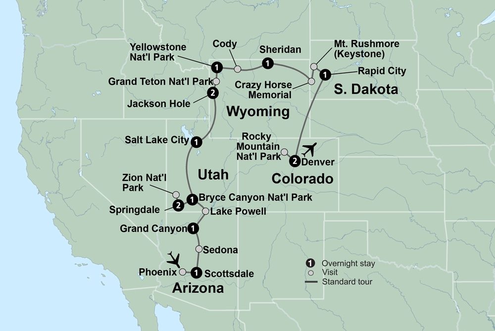 America's National Parks & Denver